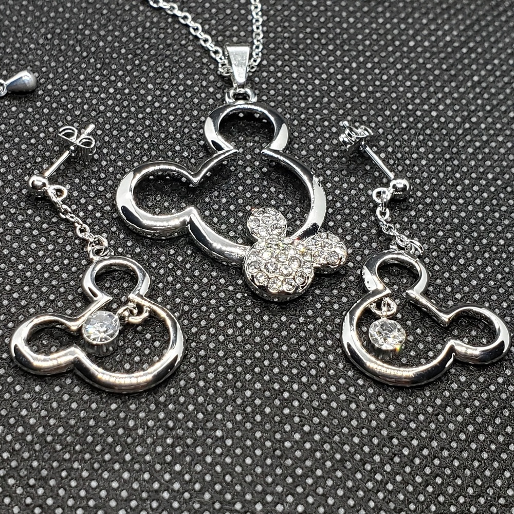 ❤Cute*Dainty*&*Gorgeous Mouse Necklace & Earring ❤